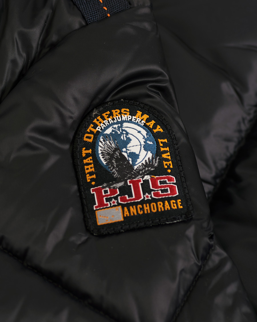 Herre | Jakker | Parajumpers | Greg High Gloss Down Hooded Jacket Black
