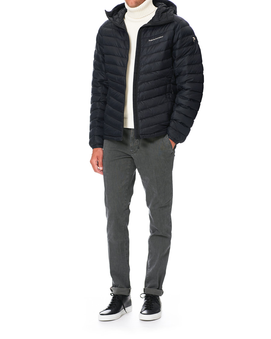 Herre | Jakker | Peak Performance | Frost Liner Down Hooded Jacket Black