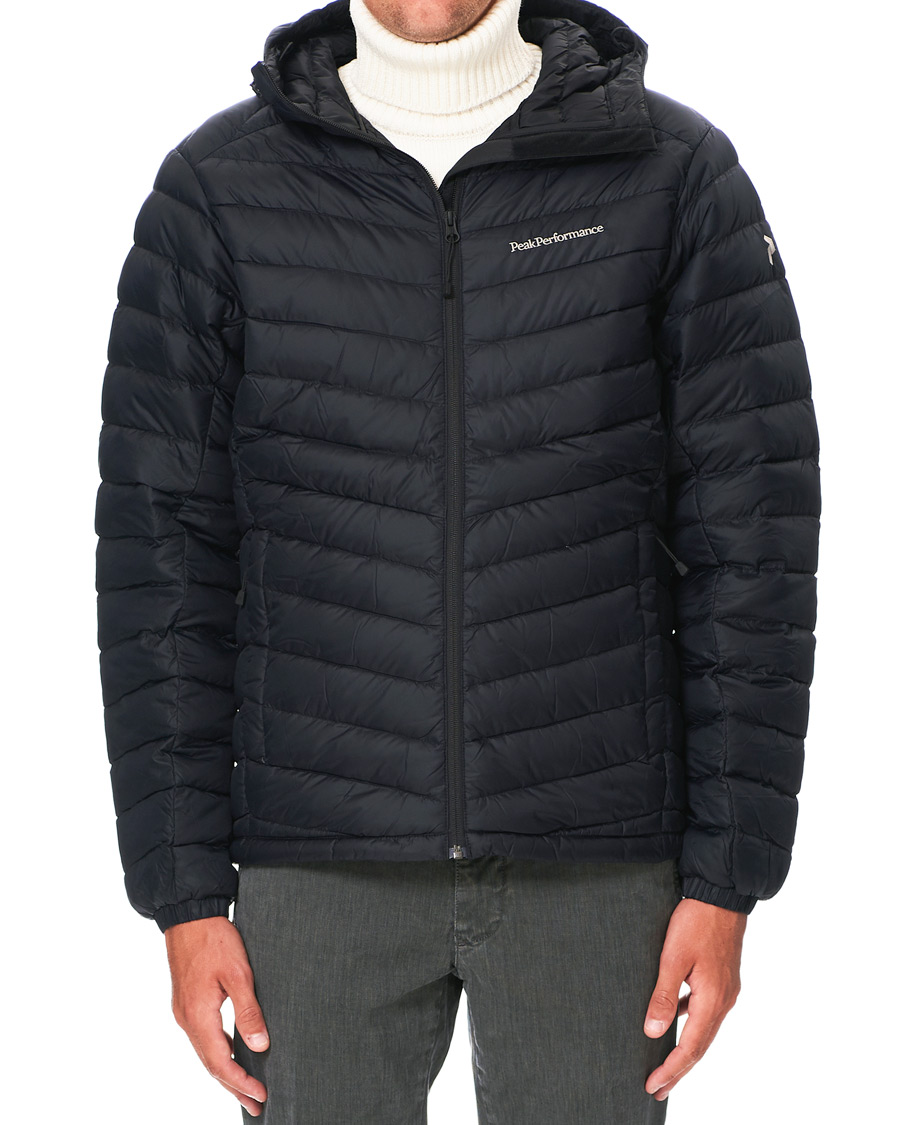 Herre | Jakker | Peak Performance | Frost Liner Down Hooded Jacket Black