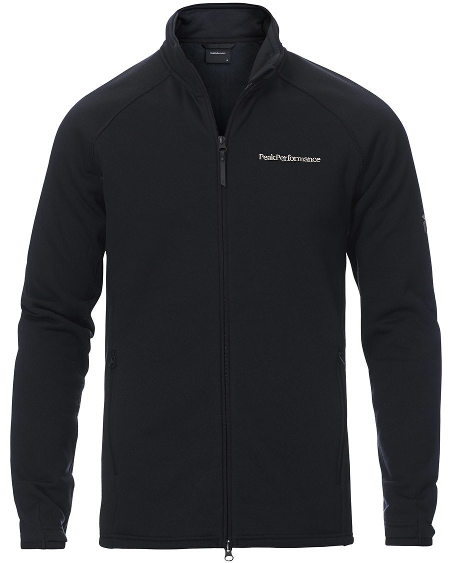 Herre | Trøjer | Peak Performance | Chill Full Zip Jacket Black