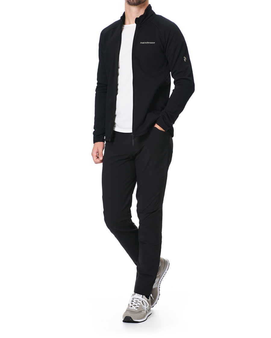 Herre | Trøjer | Peak Performance | Chill Full Zip Jacket Black