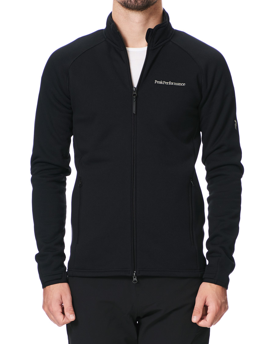 Herre | Trøjer | Peak Performance | Chill Full Zip Jacket Black