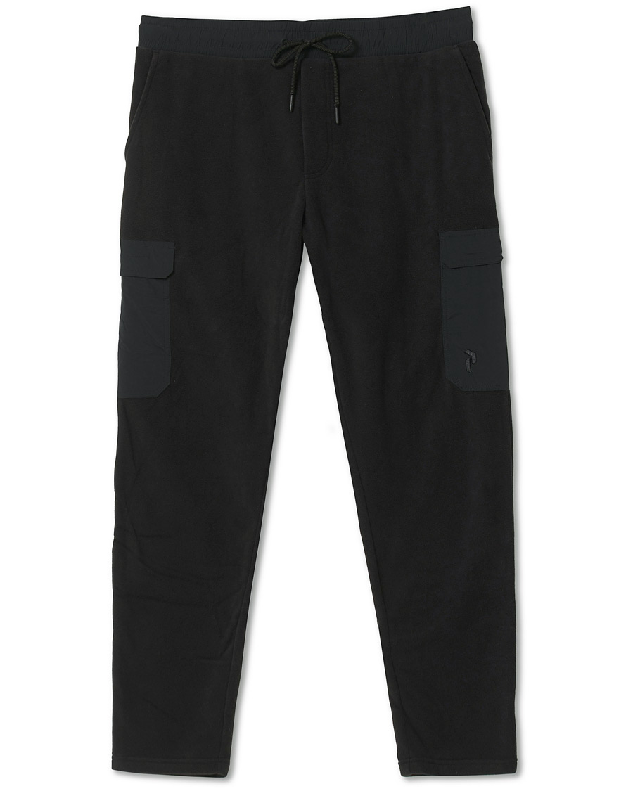 Herre | Bukser | Peak Performance | Tech Soft Fleece Cargo Pants Black