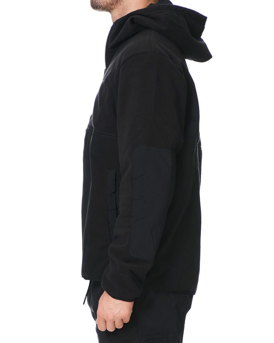 Herre | Trøjer | Peak Performance | Tech Soft Fleece Reversible Half Zip Hoodie Black