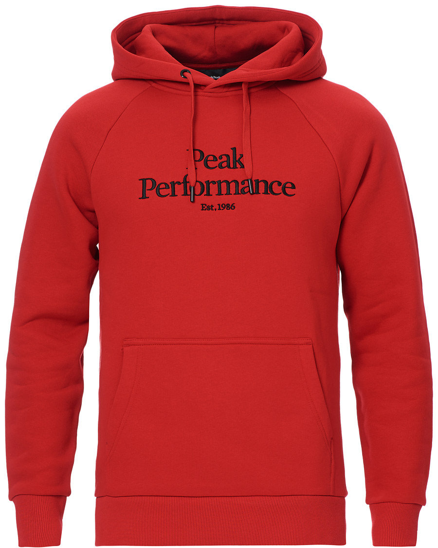 Herre | Trøjer | Peak Performance | Original Logo Hoodie Red