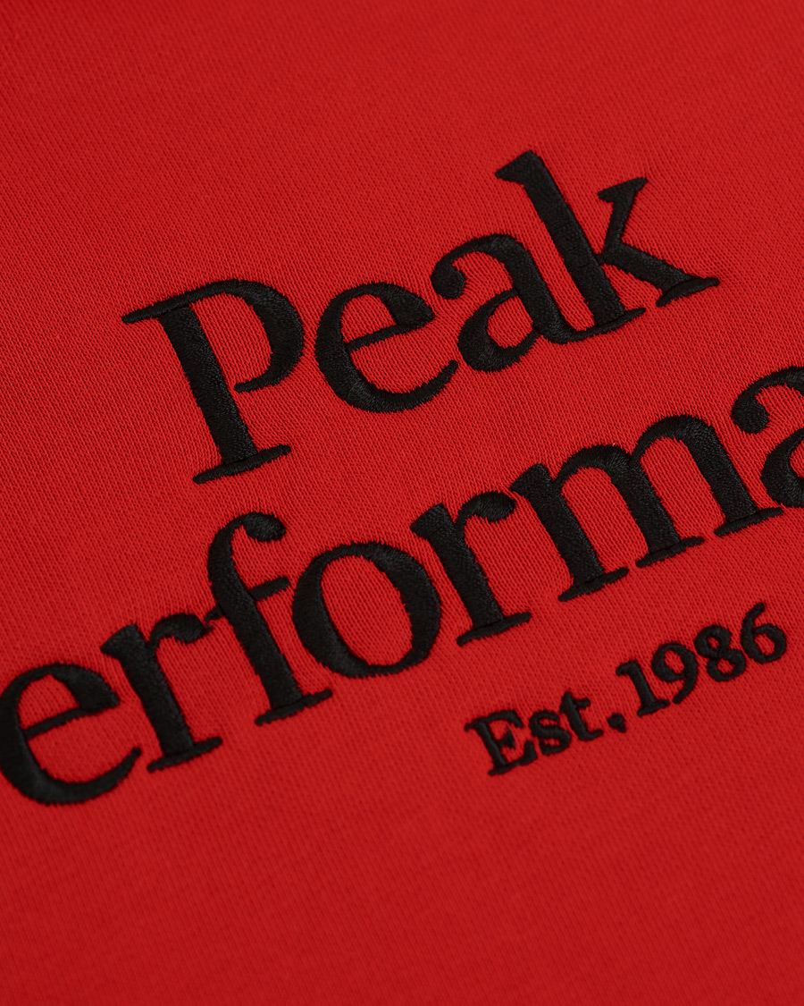 Herre | Trøjer | Peak Performance | Original Logo Hoodie Red