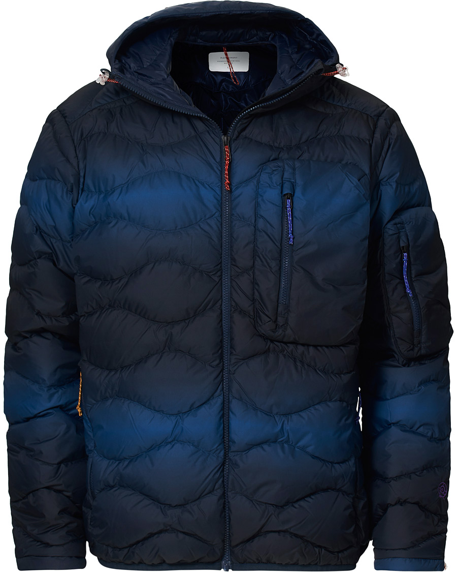 Herre | Jakker | Peak Performance | Ben Gorham Helium Hooded Jacket Blue Pattern