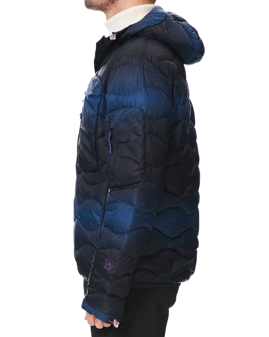 Herre | Jakker | Peak Performance | Ben Gorham Helium Hooded Jacket Blue Pattern