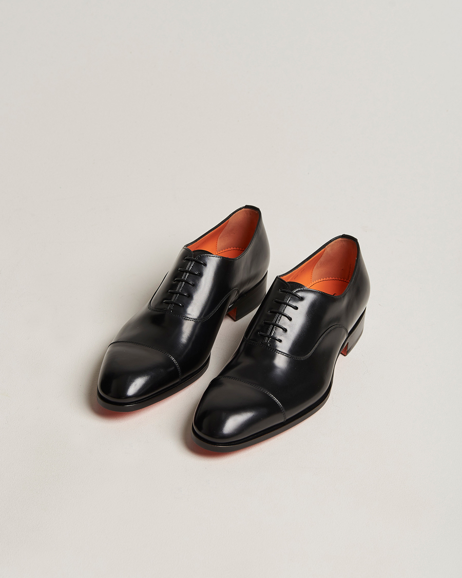 Herre | Santoni | Santoni | Blake Oxford  Black Calf