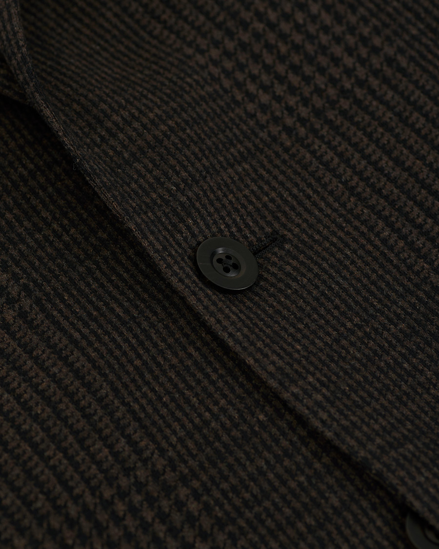 Herre | Blazere & jakker | The Gigi | Degas Wool Blend Check Blazer Dark Brown
