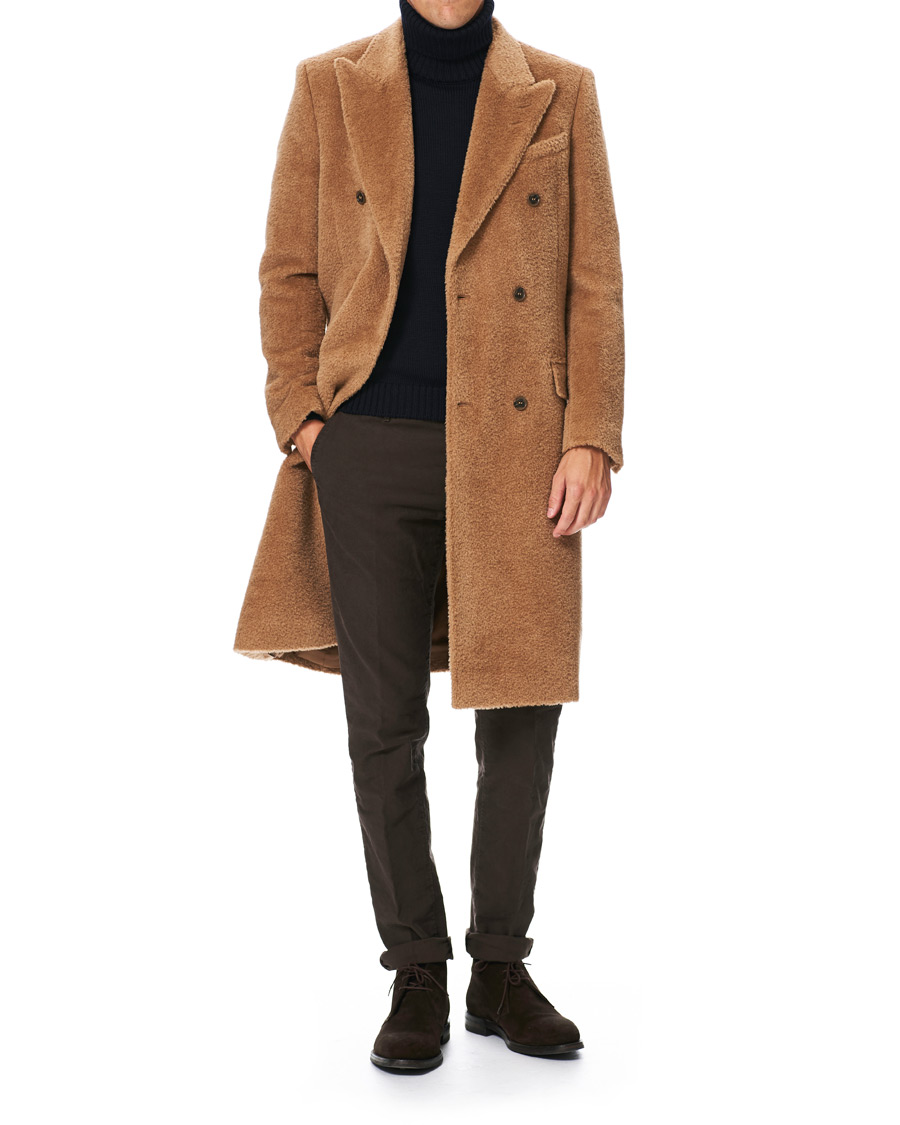 Herre | Jakker | Tiger of Sweden | Coltron Woven Wool Coat Mink