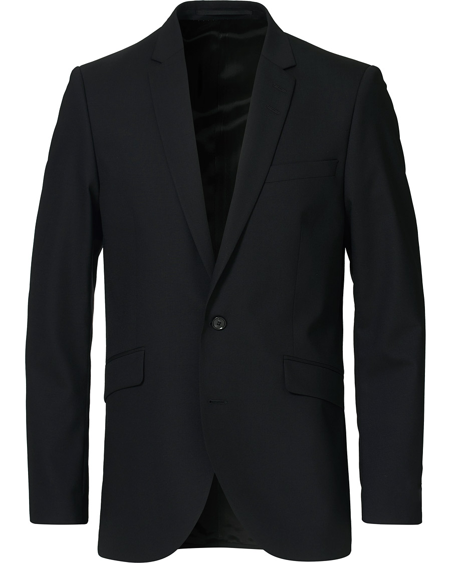 Herre | Blazere & jakker | Tiger of Sweden | James Wool Suit Blazer Black