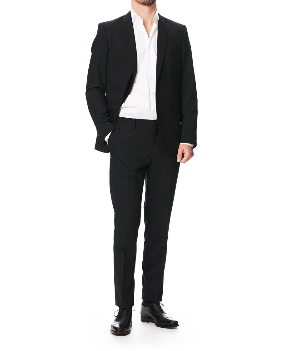 Herre | Blazere & jakker | Tiger of Sweden | James Wool Suit Blazer Black