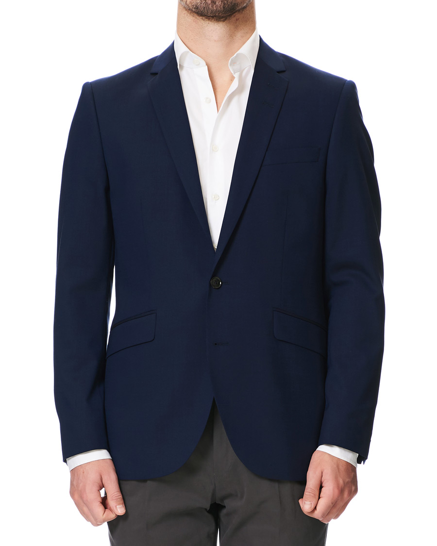 Herre | Blazere & jakker | Tiger of Sweden | James Wool Suit Blazer Blue