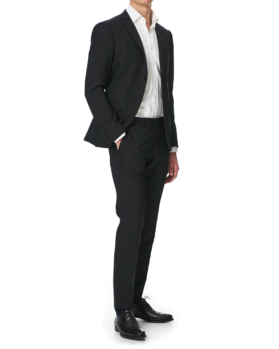 Herre | Business & Beyond | Tiger of Sweden | Jile Wool Suit Blazer Black