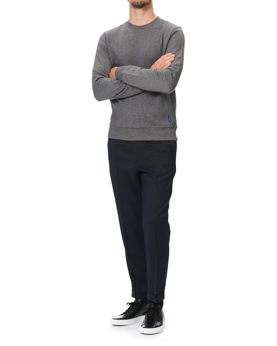 Herre | Trøjer | Tiger of Sweden | Movement Malham Sweatshirt Medium Grey Melange