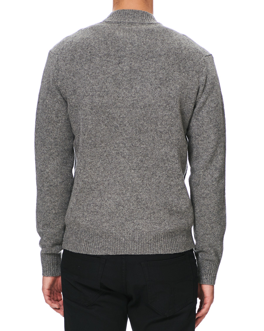 Herre | Trøjer | Tiger of Sweden | Morchella Wool Full Zip Grey