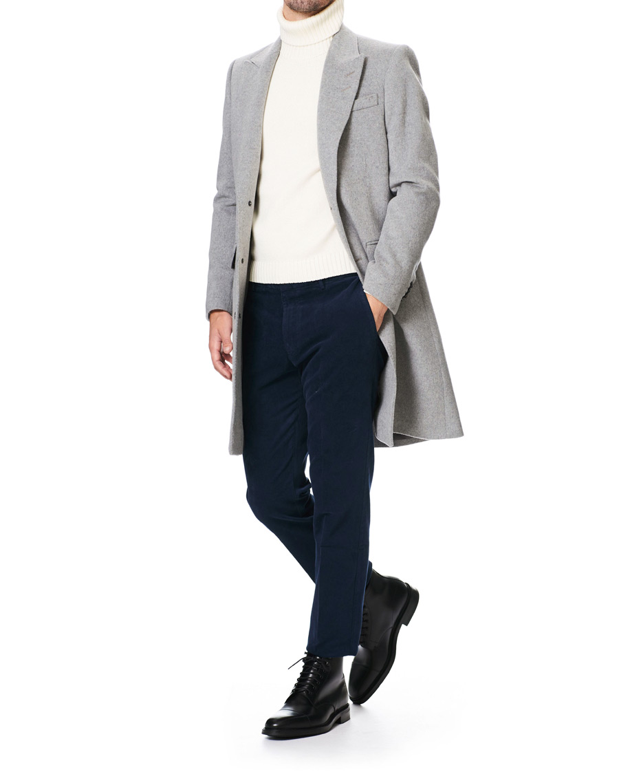 Herre | Bukser | Tiger of Sweden | Truman Corduroy Trousers Navy