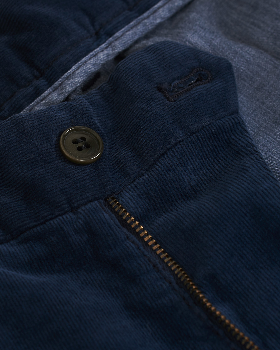 Herre | Bukser | Tiger of Sweden | Truman Corduroy Trousers Navy
