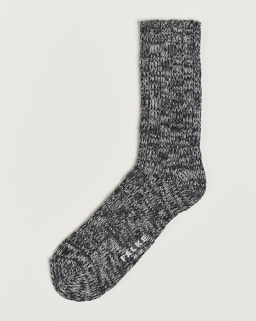 Herre | Undertøj | Falke | Brooklyn Cotton Sock Black