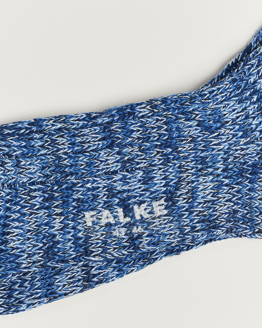 Herre | Undertøj | Falke | Brooklyn Cotton Sock Blue