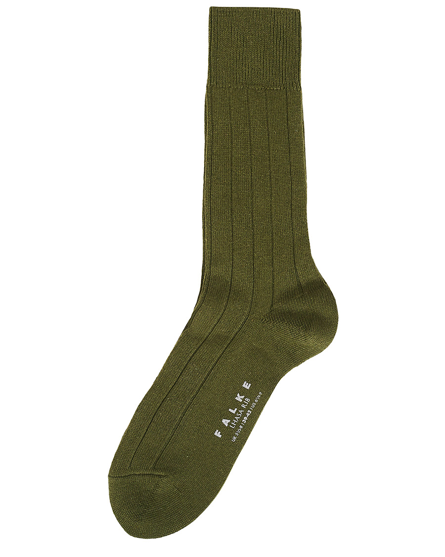 Herre | Undertøj | Falke | Lhasa Cashmere Sock Forest Green