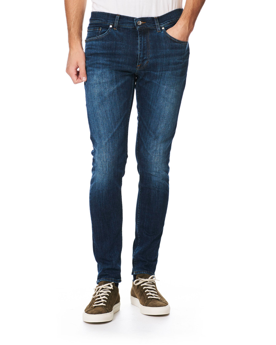 Herre | Jeans | Tiger of Sweden Jeans | Evolve Top Superstretch Jeans Mid Blue