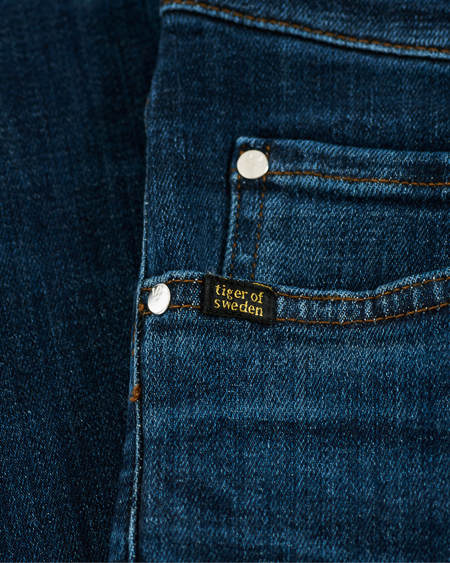 Herre | Jeans | Tiger of Sweden Jeans | Evolve Top Superstretch Jeans Mid Blue