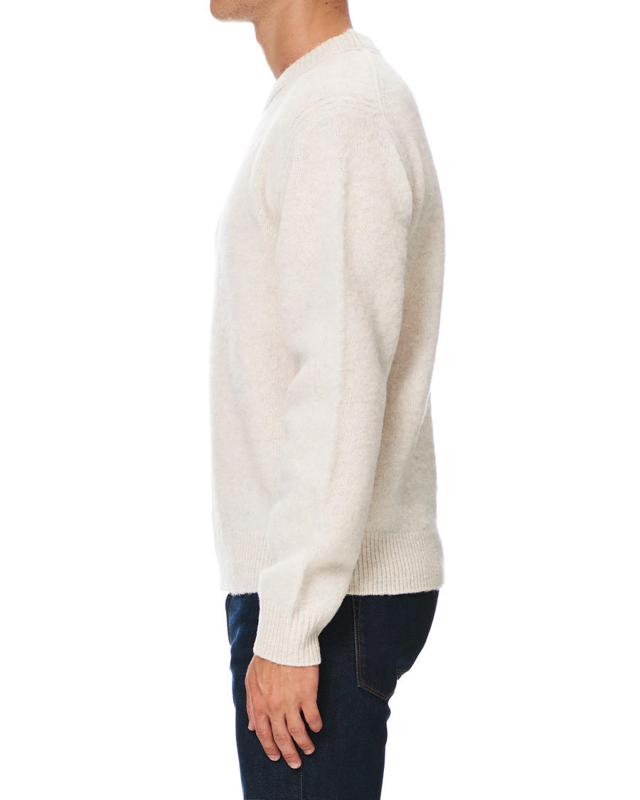Herre | Trøjer | Tiger of Sweden Jeans | Prowler Knitted Crew Neck White