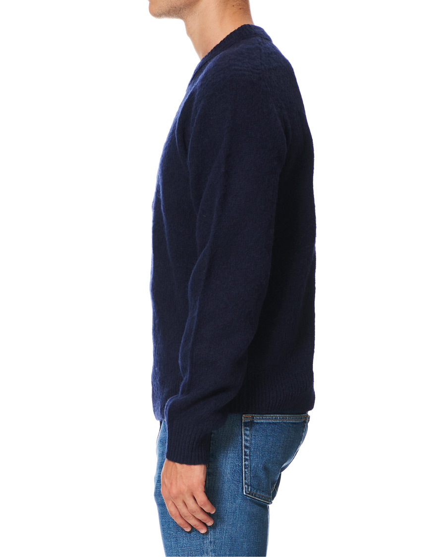 Herre | Trøjer | Tiger of Sweden Jeans | Prowler Knitted Crew Neck Blue