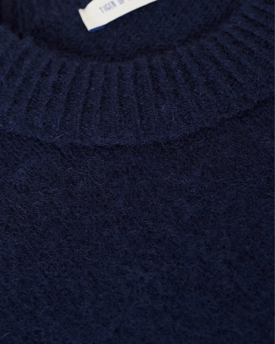 Herre | Trøjer | Tiger of Sweden Jeans | Prowler Knitted Crew Neck Blue