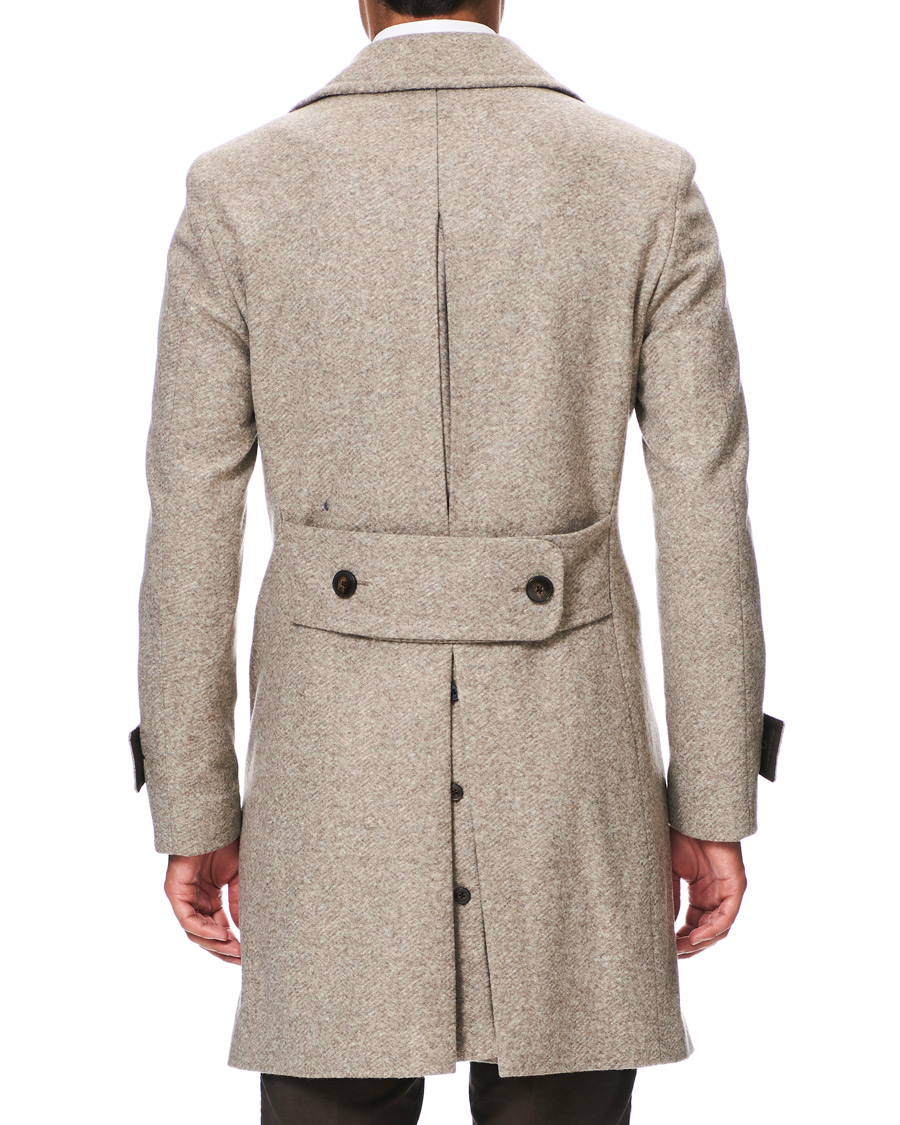 Herre | Jakker | L.B.M. 1911 | Double Breasted Coat Beige