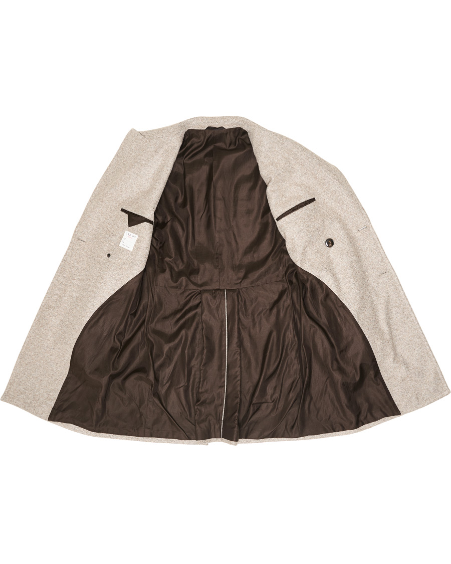 Herre | Jakker | L.B.M. 1911 | Double Breasted Coat Beige