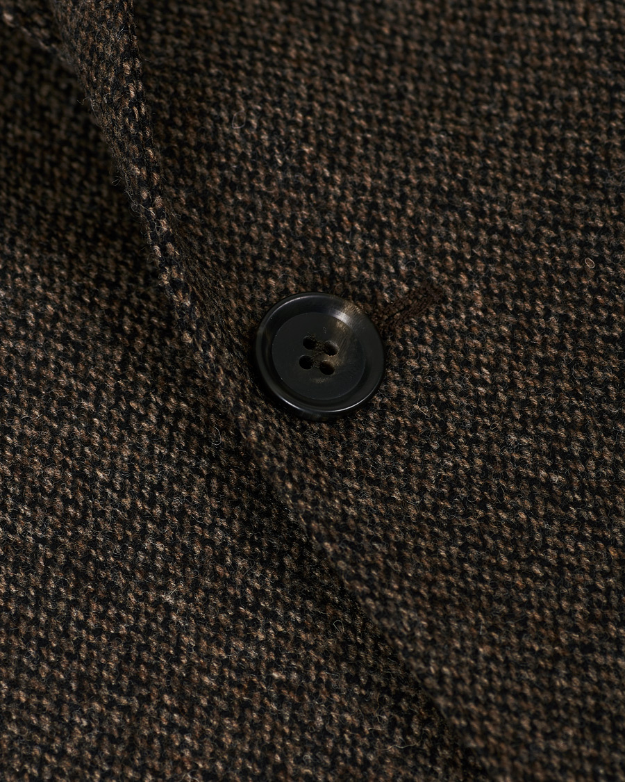 Herre | Blazere & jakker | Oscar Jacobson | Fogerty Yorkshire Tweed By Moon Blazer Brown