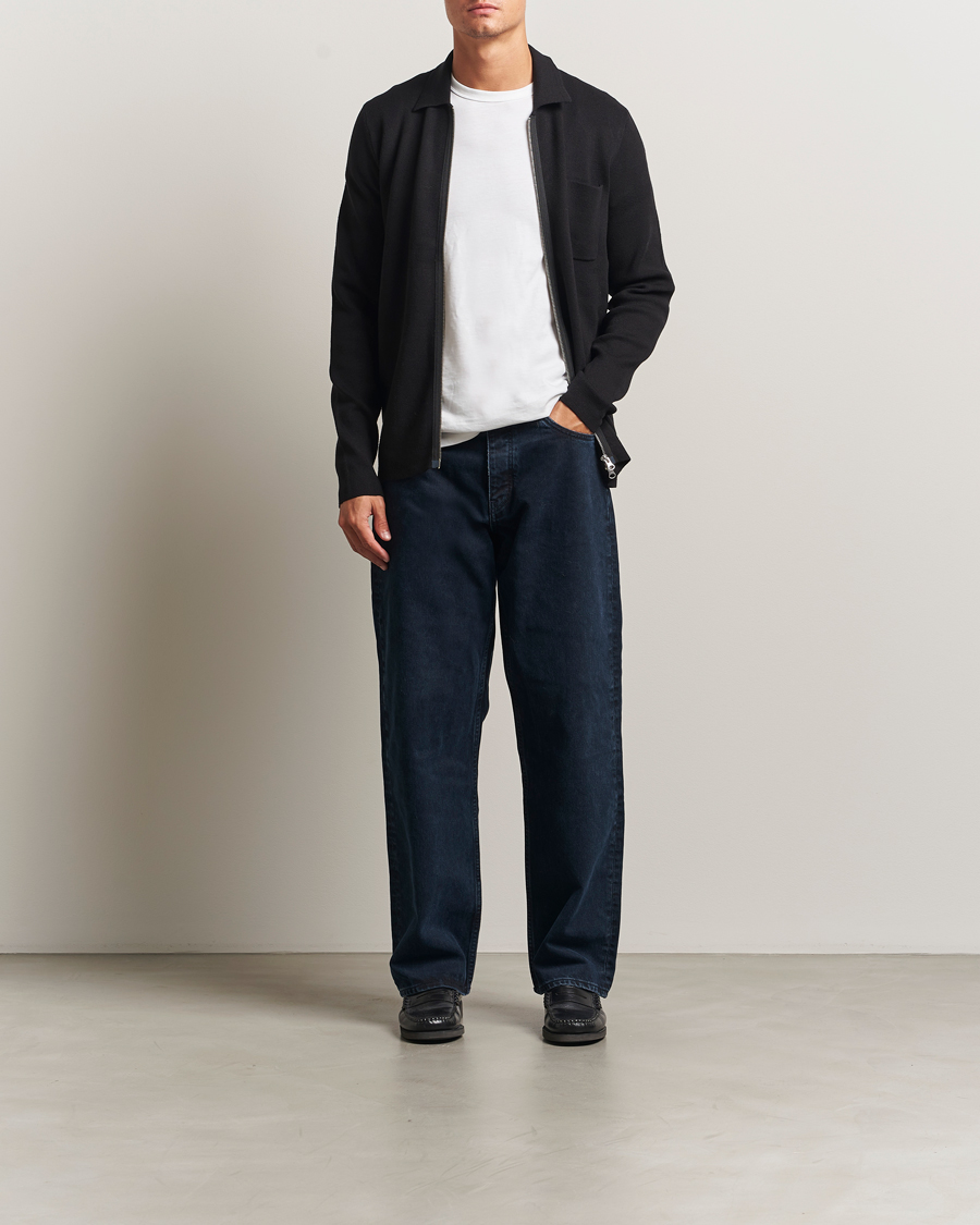 Herre | Trøjer | Samsøe Samsøe | Guna Full Zip Black