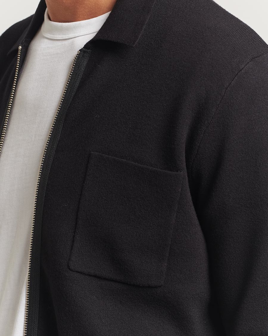 Herre | Trøjer | Samsøe Samsøe | Guna Full Zip Black
