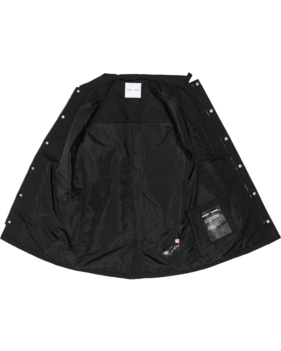 Herre | Jakker | Samsøe Samsøe | Samsøe & Samsøe Ursan Primaloft Coat Black