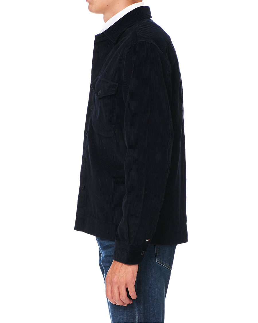 Herre | Skjorter | Tommy Hilfiger | Corduroy Overshirt Desert Sky
