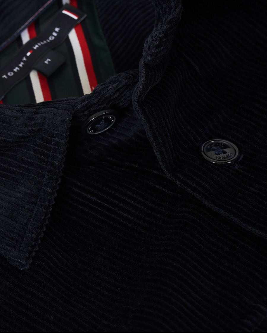 Herre | Skjorter | Tommy Hilfiger | Corduroy Overshirt Desert Sky