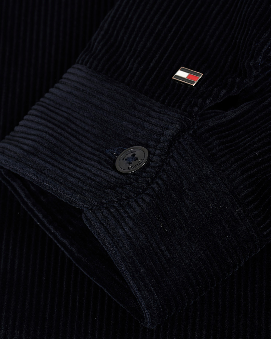 Herre | Skjorter | Tommy Hilfiger | Corduroy Overshirt Desert Sky