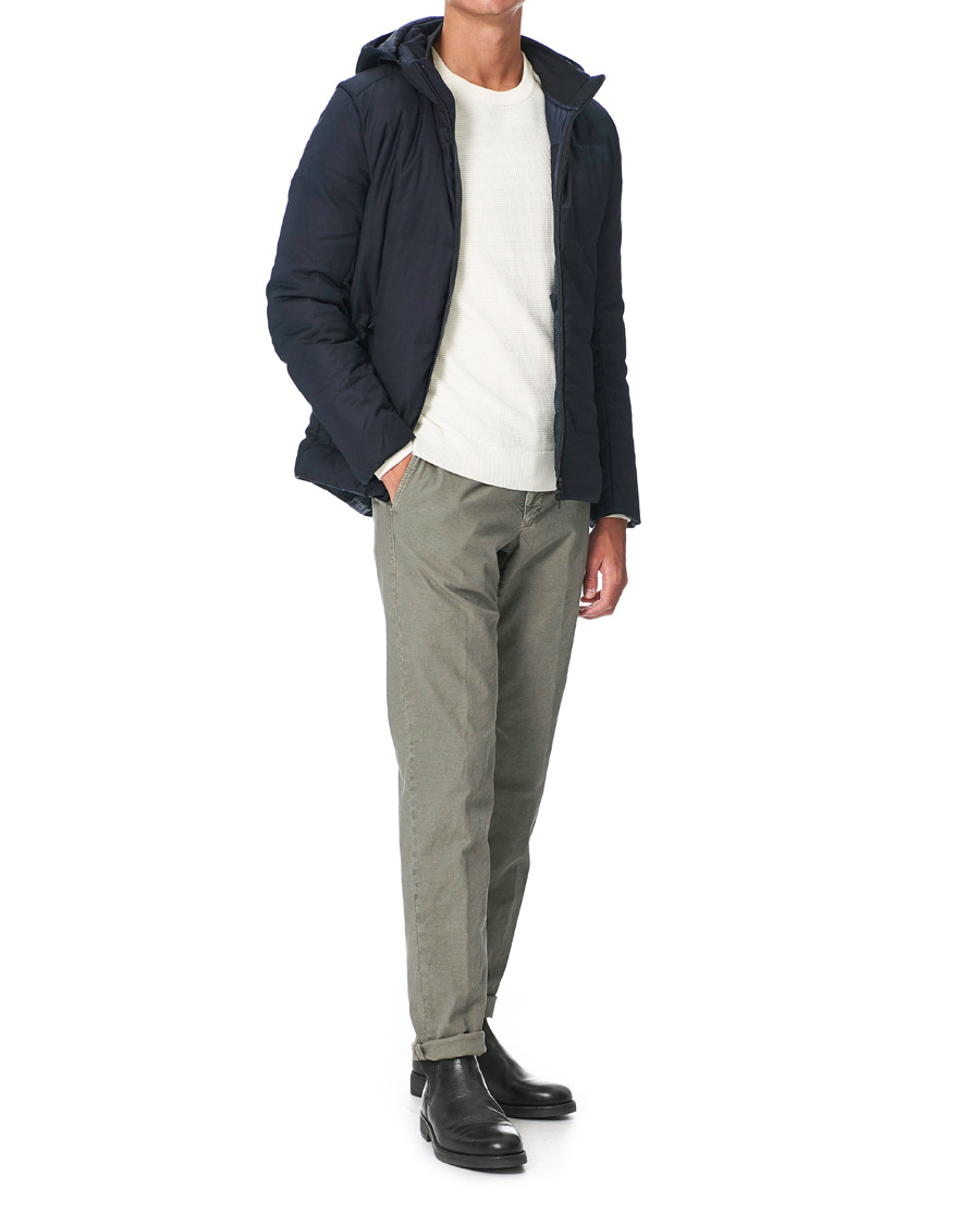 Herre | Jakker | UBR | Oxygen Down Savile Jacket Dark Navy Wool