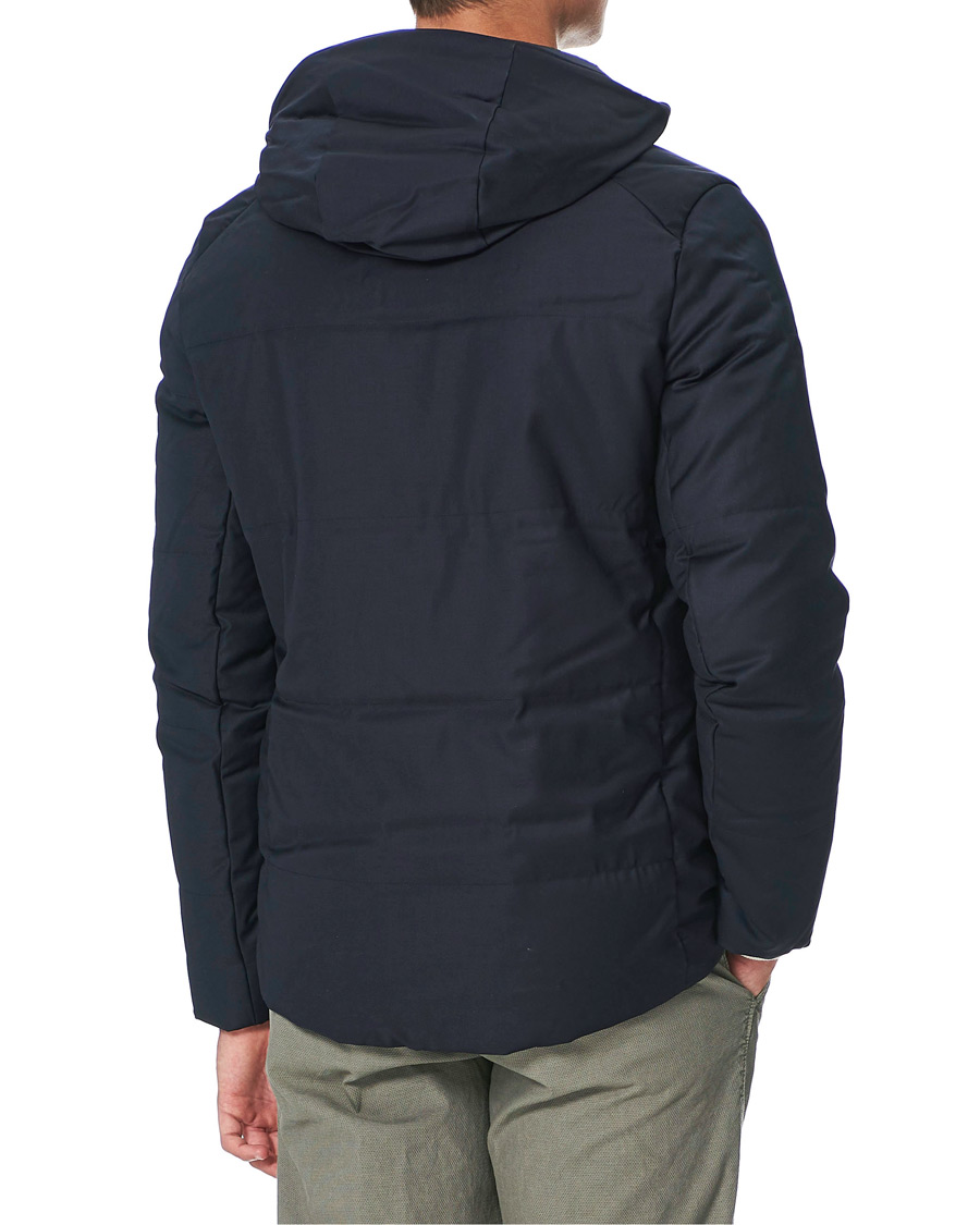 Herre | Jakker | UBR | Oxygen Down Savile Jacket Dark Navy Wool