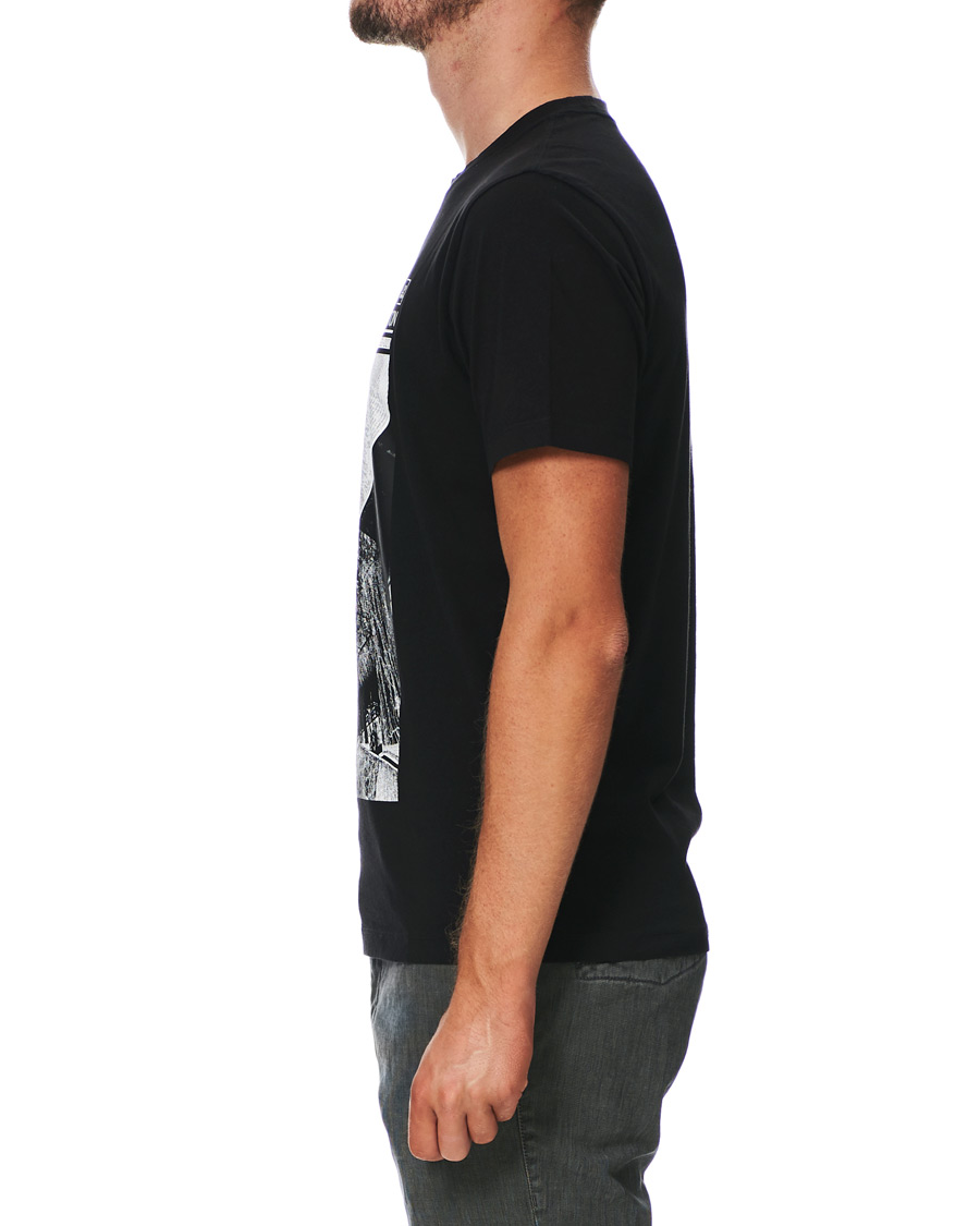 Herre | T-Shirts | C.P. Company | Urban Protection Logo Tee Black