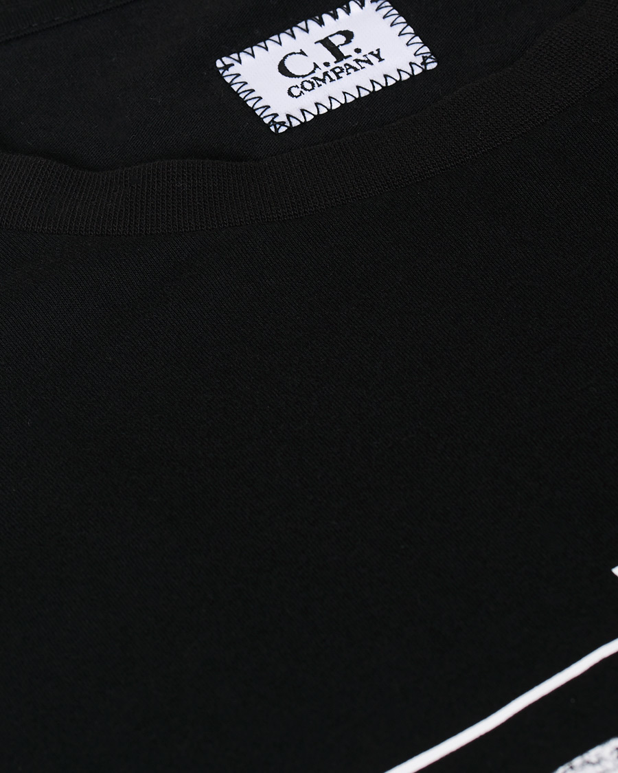 Herre | T-Shirts | C.P. Company | Urban Protection Logo Tee Black