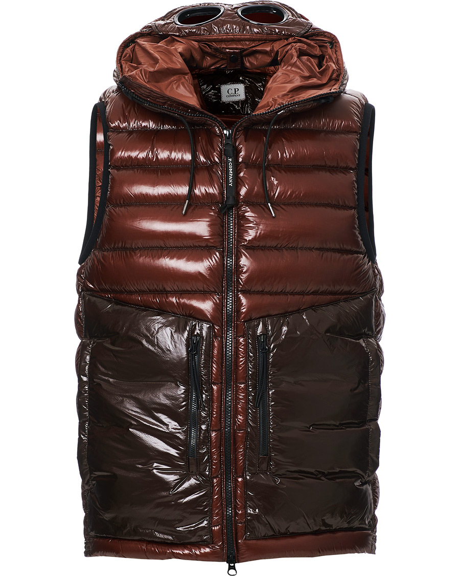 Herre | Jakker | C.P. Company | DD Shell Down Vest Cinnamon