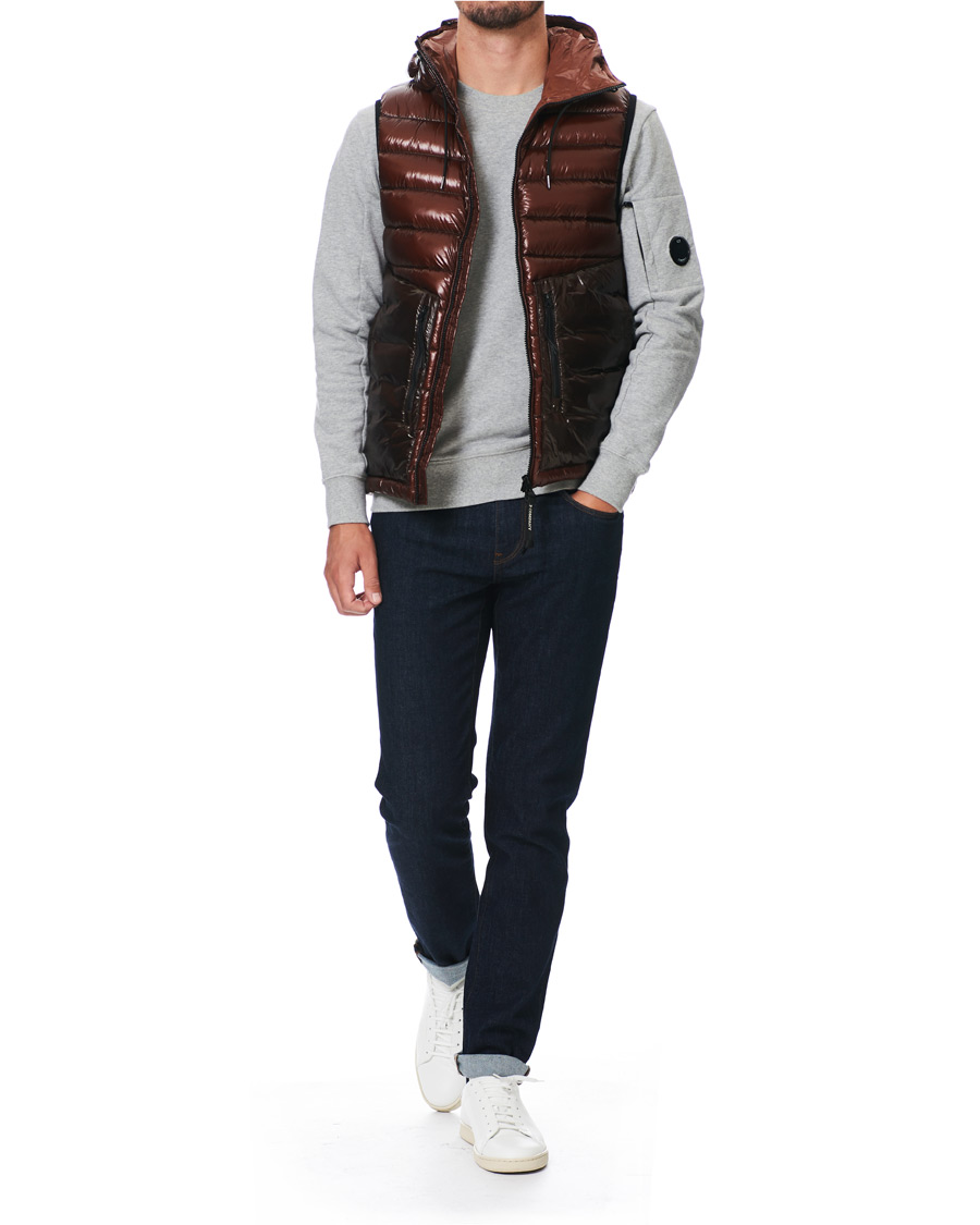 Herre | Jakker | C.P. Company | DD Shell Down Vest Cinnamon