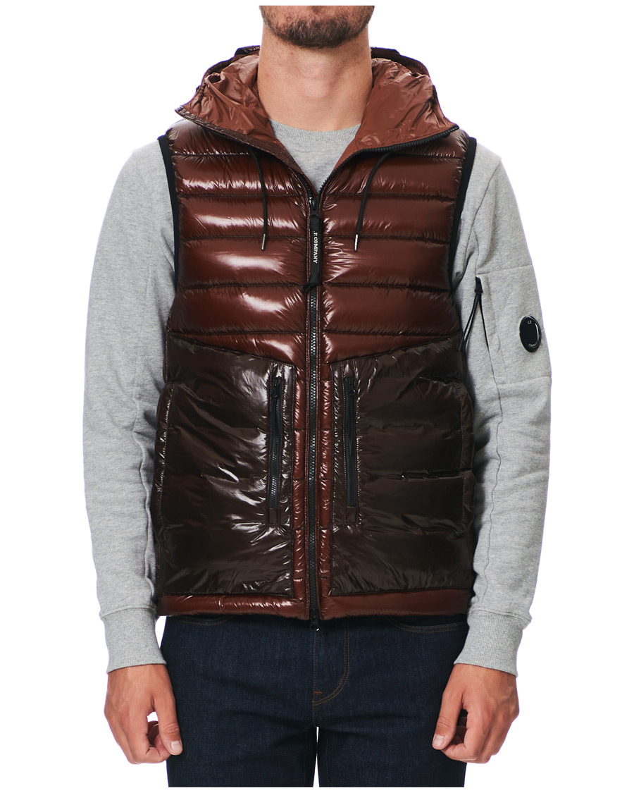 Herre | Jakker | C.P. Company | DD Shell Down Vest Cinnamon