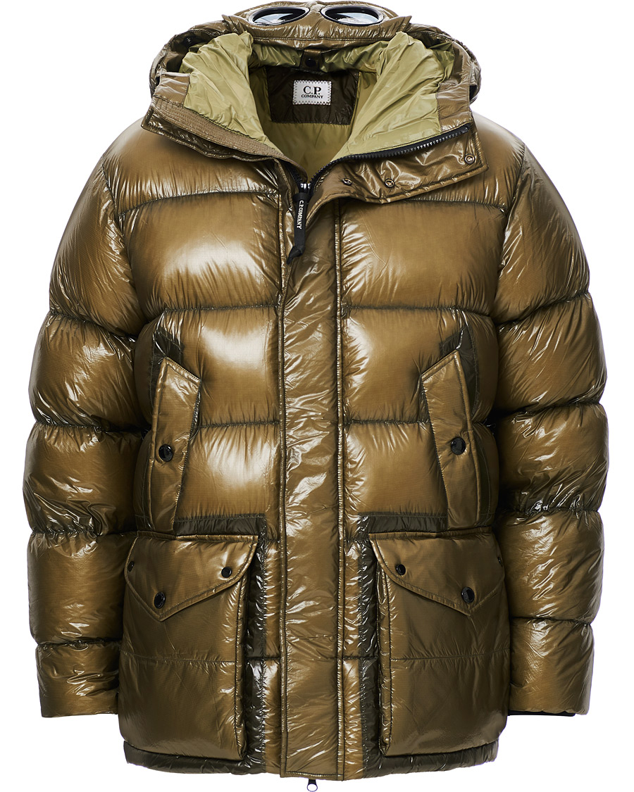 Herre | Jakker | C.P. Company | DD Shell Puffer Jacket Olive
