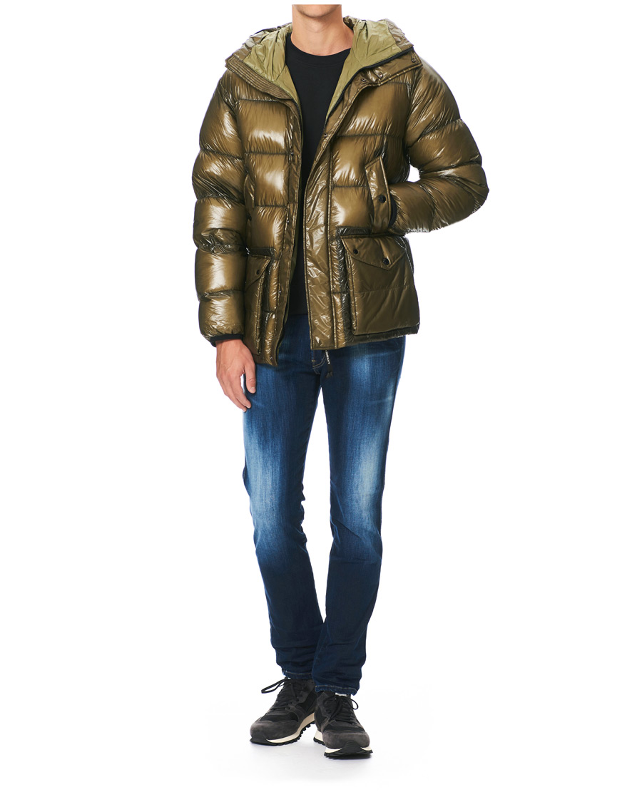 Herre | Jakker | C.P. Company | DD Shell Puffer Jacket Olive