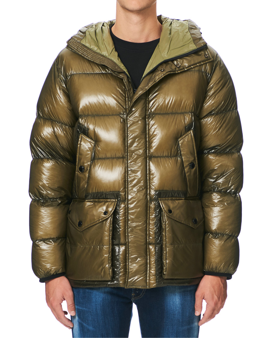 Herre | Jakker | C.P. Company | DD Shell Puffer Jacket Olive
